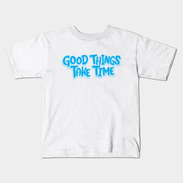 Good Things Kids T-Shirt by TattooTom's Tees